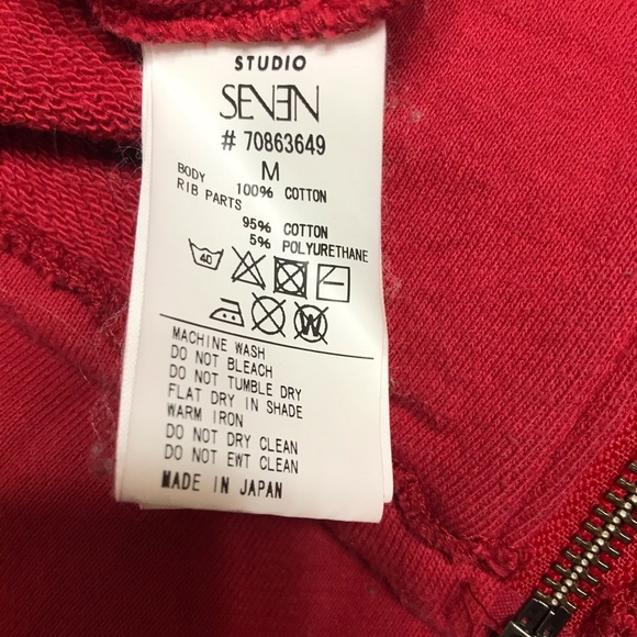 (RARE) Studio seven shirt layered parka hoodie - Picture 4 of 6